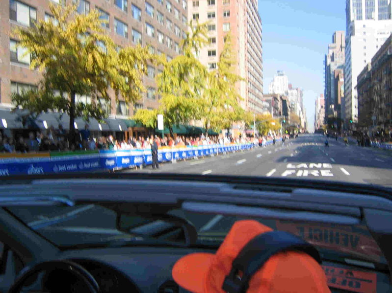 Crowds on 1st Avenue